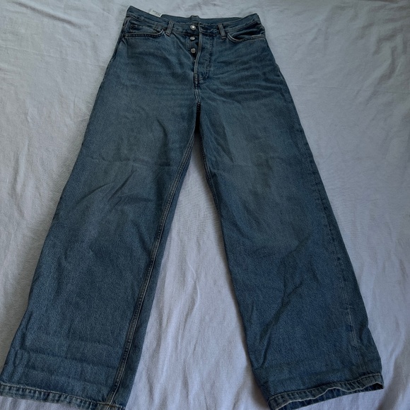 Blue Wide-Leg Jeans COS Women’s S-XS-M - Picture 1 of 7
